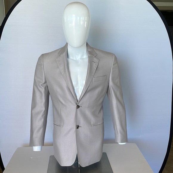Valentino Sport Jacket Light Silvery Gray 46 Euro 36 US - Picture 3 of 11